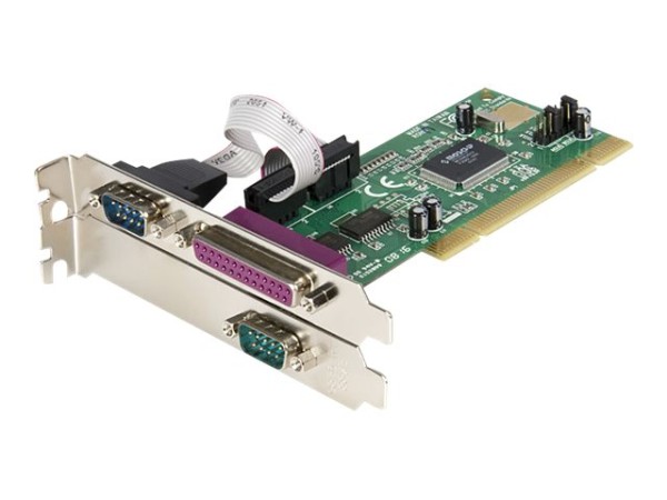 STARTECH.COM 1 Port Parallel/2 Port Serielle PCI Schnittstellenkarte mit 16 PCI2S1P