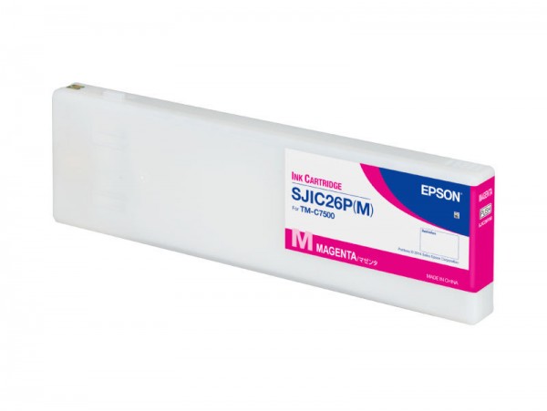 Epson SJIC26P(M) - Tintenpatrone Original - Magenta - 294,3 ml