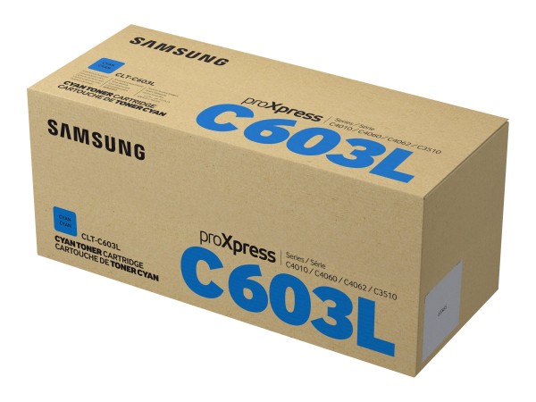 HP SAMSUNG CLT C603L Cyan Tonerpatrone (SU080A)