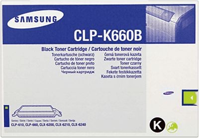 Original Toner/Trommel für SAMSUNG CLP610ND, schwarz, HC