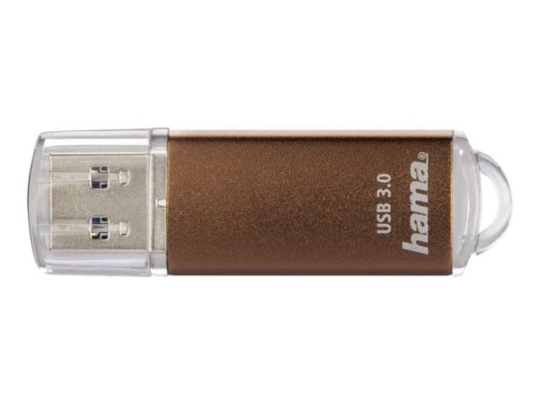 HAMA FlashPen "Laeta", USB 3.0, 128 GB, 40MB/s, Braun 00124005
