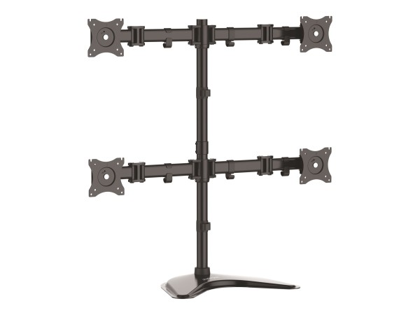 STARTECH.COM Vierfach-Monitorhalter - Schwenkbar - Verstellbarer 4 Monitors ARMBARQUAD