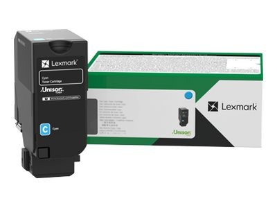 LEXMARK LEXMARK - Cyan - original - Tonerpatrone LCCP, LRP - für Lexmark CS730de, CS735de, CX730de, CX735ads