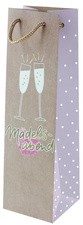 SUSY CARD Flaschentüte "Mädelsabend", für 1 Flasche