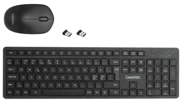 ESTUFF ESTUFF G220 Wireless Nordic Keyboard and Mouse Combo - Tastatur
