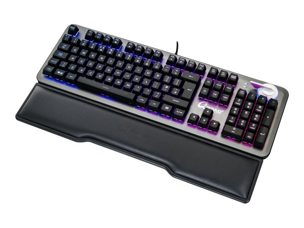 QPAD QPAD Gaming Tastatur Pro MK95 schwarz mit RGB DE