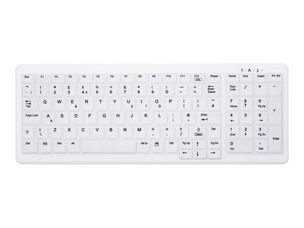 CHERRY CHERRY ACTIVE KEY MTA AK-C7000 Wireless GB-Layout weiß IP68