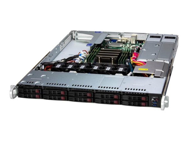 SUPERMICRO Barebone WIO A+ SuperServer 1U Single Sockel SP6 AS-1115SV-WTNRT AS-1115SV-WTNRT
