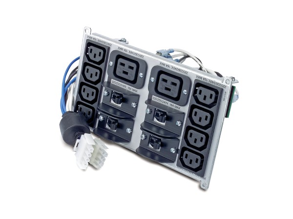APC APC Symmetra RM 220-240V Backplate Kit w/(8) IEC320 C13 (2) IEC320 C19