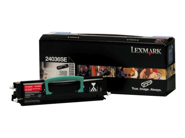 LEXMARK Schwarz Tonerpatrone 24036SE