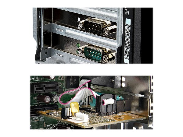 STARTECH.COM 2 Port PCI Express Serielle Schnittstellenkarte PCIe auf RS232 21050-PC-SERIAL-LP