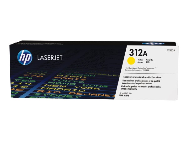 HP 312A Gelb LaserJet Tonerpatrone (CF382A) CF382A