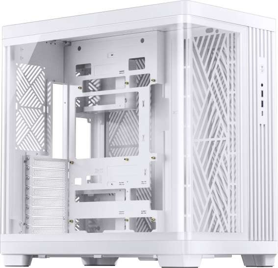 JONSBO TK-4 Gehäuse, Midi-Tower, ATX, Tempered Glass - weiß TK-4 WHITE