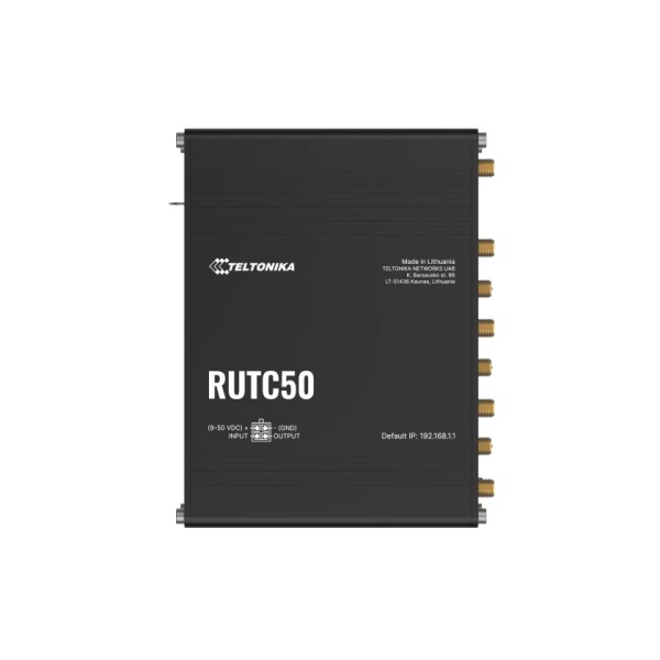TELTONIKA Router RUTC50 (EU) WiFi 6, 5G LTE RUTC5020B000