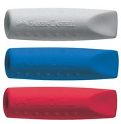 FABER-CASTELL Radierer GRIP ERASER CAP, grau