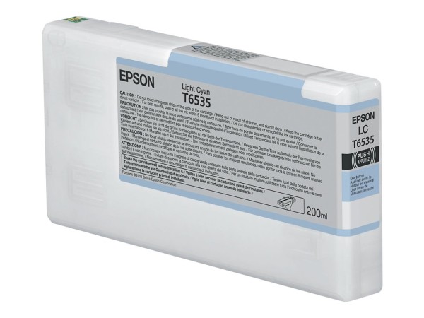 EPSON hell Cyan Tintenpatrone C13T653500