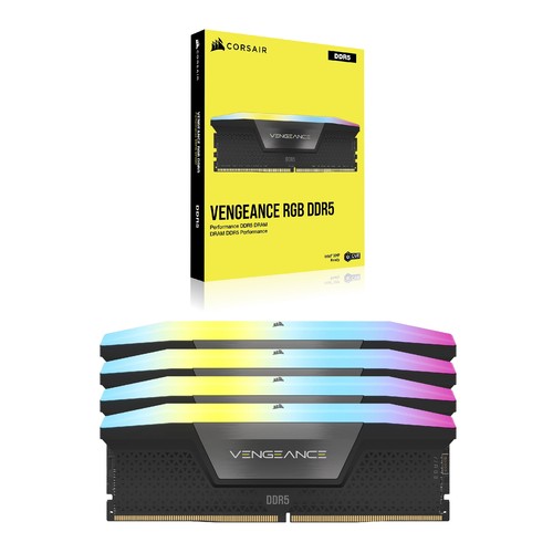 CORSAIR VENGEANCE RGB B 96GB Kit (4x24GB) CMH96GX5M4B5600C40