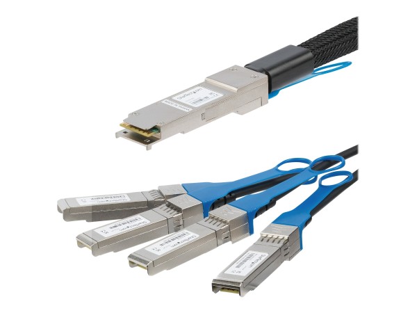 STARTECH.COM STARTECH.COM QSFP+ Breakout Kabel - QSFP+ auf 4x SFP+ - 2m