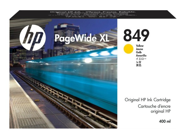 HP 849 400-ML YEL PAGEWIDE XL 1XB38A
