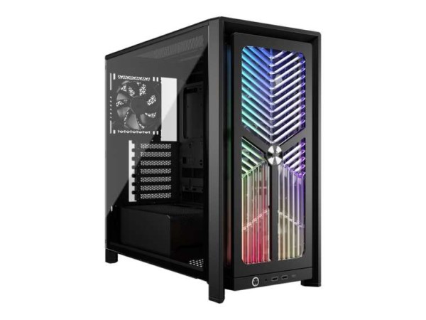 CORSAIR Geh Midi FRAME 4000X RS Mid-Tower, Black CC-9011302-WW
