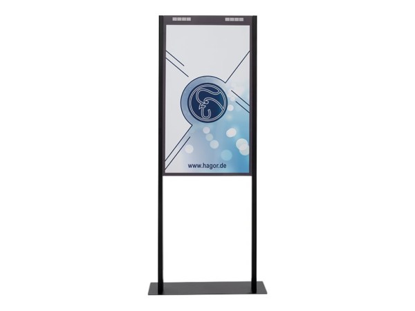HAGOR Floormount OM46N-D Bodenmontagesystem speziell fuer Samsung OM46N-D P 1917