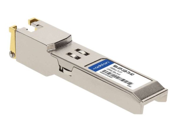 ADDON NETWORKS AddOn Cisco MA-SFP-1GB-TX Comp TAA SFP 1 MA-SFP-1GB-TX-AO