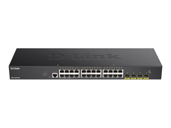 D-LINK 28-Port Smart Managed Gigabit Switch 4x 10G, dlink|green 3.0 DGS-1250-28X/E
