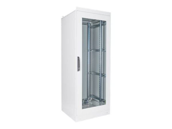 DIGITUS 42HE Netzwerkschrank Indoor IP55 2100x800x800mm Hartglastur inkl. S DN-19 42U-I-8/8-1