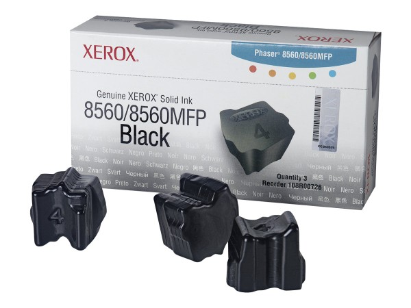 XEROX Phaser 8560MFP 3 Schwarz feste Tinten 108R00726