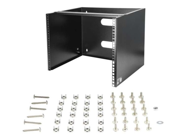 STARTECH.COM Wandmontage Halterung für flache Rack Geräte - 8HE WALLMOUNT8