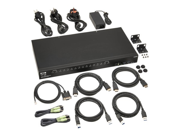 EATON EATON TRIPPLITE 16-Port 4K HDMI/USB KVM Switch - 4K 60 Hz