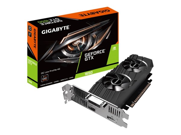 GIGABYTE GeForce GTX1650 LP OC 4GB GV-N1650OC-4GL