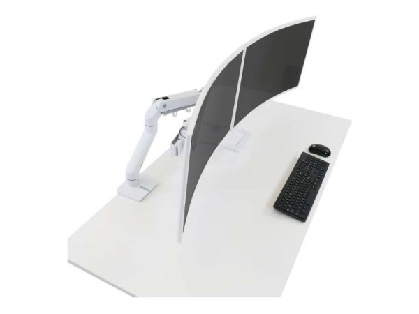 ERGOTRON HX Dual Monitor Arm in Weiß - Tischhalterung 45-476-216