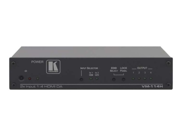 KRAMER VM-114H 2x1:4 HDMI/Twisted Pair Switcher & HDMI Verteilverstärker VM-114H