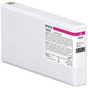 EPSON EPSON T55W3 Vivid Magenta Ink Cartridge 200ml