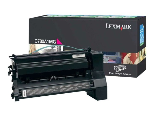 LEXMARK Magenta Tonerpatrone LCCP, LRP C780A1MG