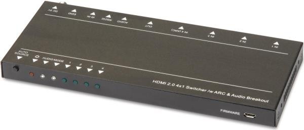 KINDERMANN KINDERMANN HDMI Switch 41 automatic 4K60 (WUH4ARC-H2)