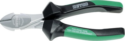 HEYCO Kraftseitenschneider, Länge: 160 mm, grün/schwarz