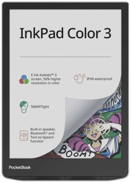 POCKETBOOK InkPad Color 3 eReader stormy sea mit 300 DPI 32GB PB743K3-1-WW-B
