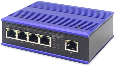 DIGITUS Industrial Gigabit Switch, 5-Port, Unmanaged