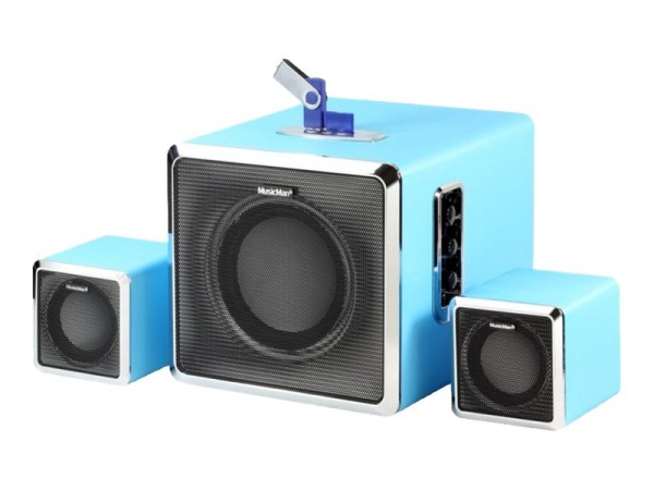 TECHNAXX TECHNAXX MUSICMAN BT-X3 2.1 Soundstation blau