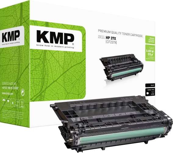 KMP Toner HP HP 37X (CF237X) black 25.000 S. H-T275 remanufactured 2545,0000