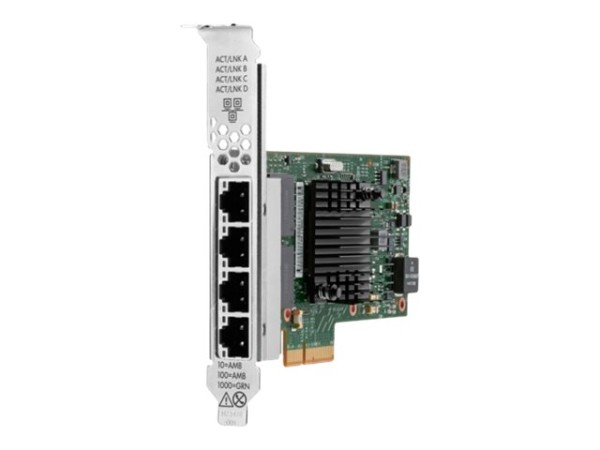 HP ENTERPRISE HPE 1GbE 4p BASE-T I350-T4 Adptr P21106-B21