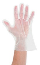 NATURE Star Bio-Handschuh "GREEN", aus PLA, L, transparent