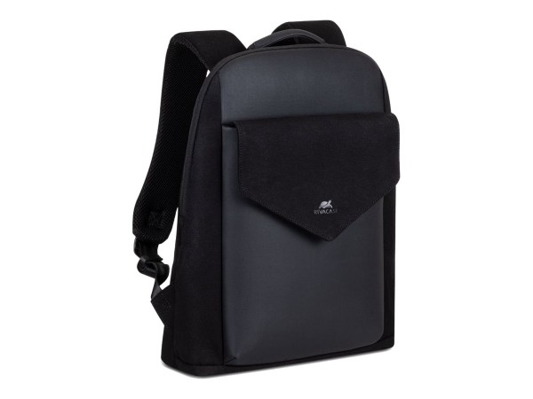 RIVACASE Rucksack Canvas Urban 14" schwarz 8524 8524 BLACK