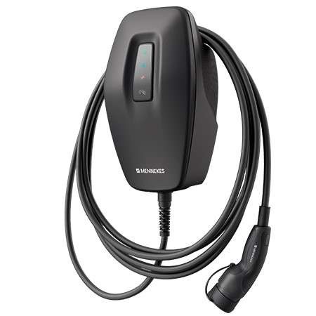 MENNEKES Wallbox AMTRON 4You 410 6m Ladekabel Schwarz 1314001205BK