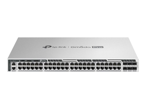 TP-LINK TP-LINK S6500-48G6XF Omada Pro 48-Port Gigabit Stackable L3 Managed Switch with 6 10G Slots