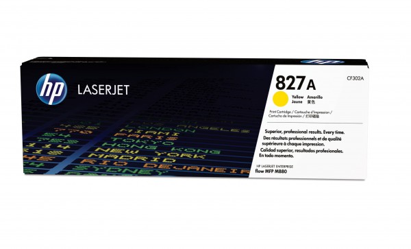 HP 827A - Tonereinheit Original - Yellow - 32.000 Seiten