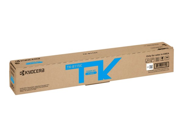 KYOCERA TK 8115C Cyan Tonerpatrone 1T02P3CNL0