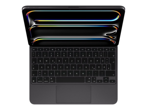 APPLE Magic Keyboard für iPad Pro 11" schwarz (M4) deutsch MWR23D/A